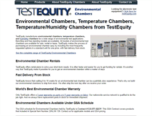Tablet Screenshot of chamber.testequity.com